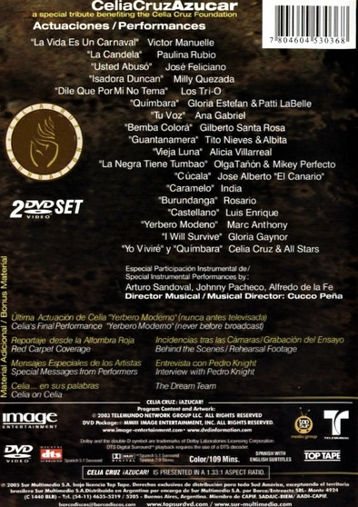 CELIA CRUZ - AZUCAR - Imagen 2