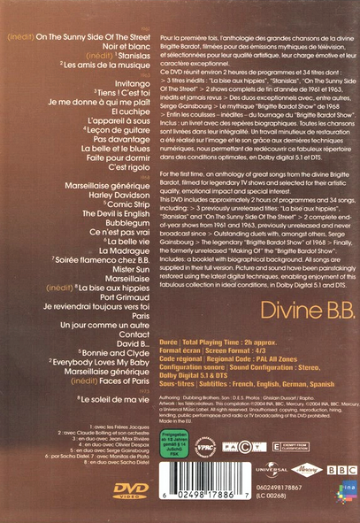 BRIGITTE BARDOT - DIVINE B.B - Imagen 2