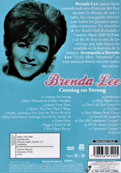 BRENDA LEE - COMING ON STRONG - Imagen 2