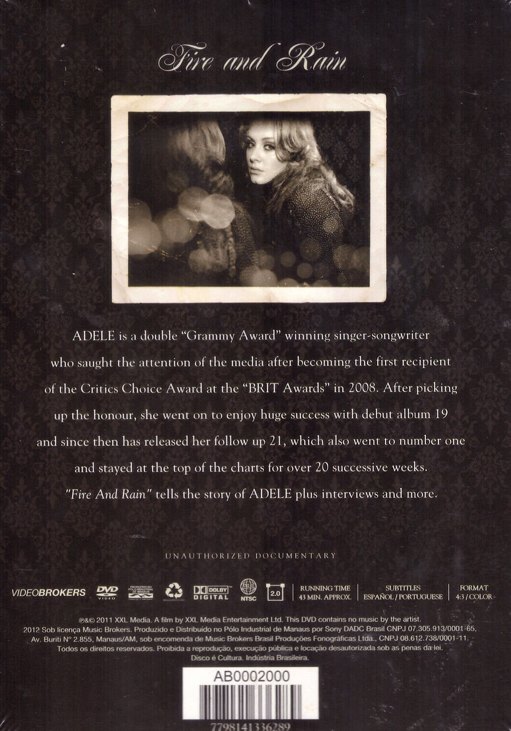 ADELE - FIRE AND RAIN THE HISTORY - Imagen 2