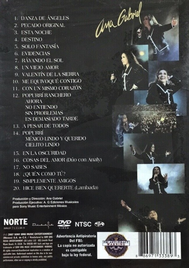 ANA GABRIEL - EN LA PLAZA DE TOROS MEXICO - Imagen 2