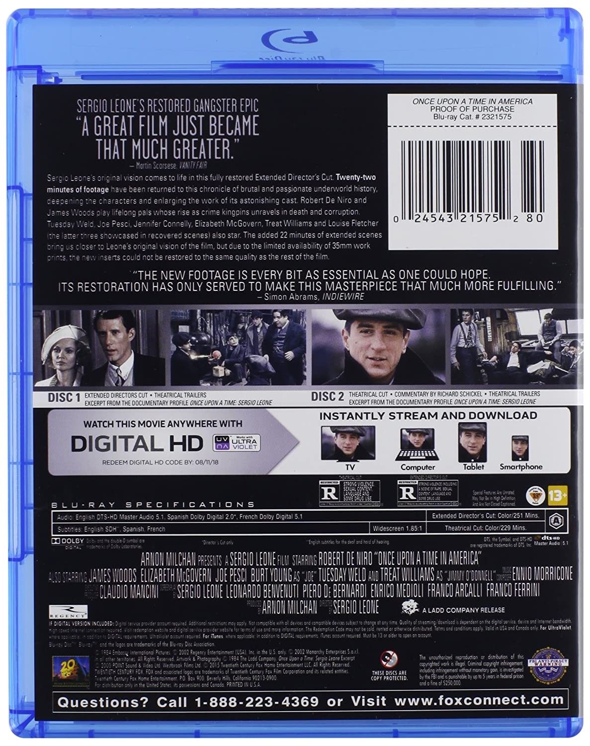 ONCE UPON A TIME IN AMERICA - Imagen 2