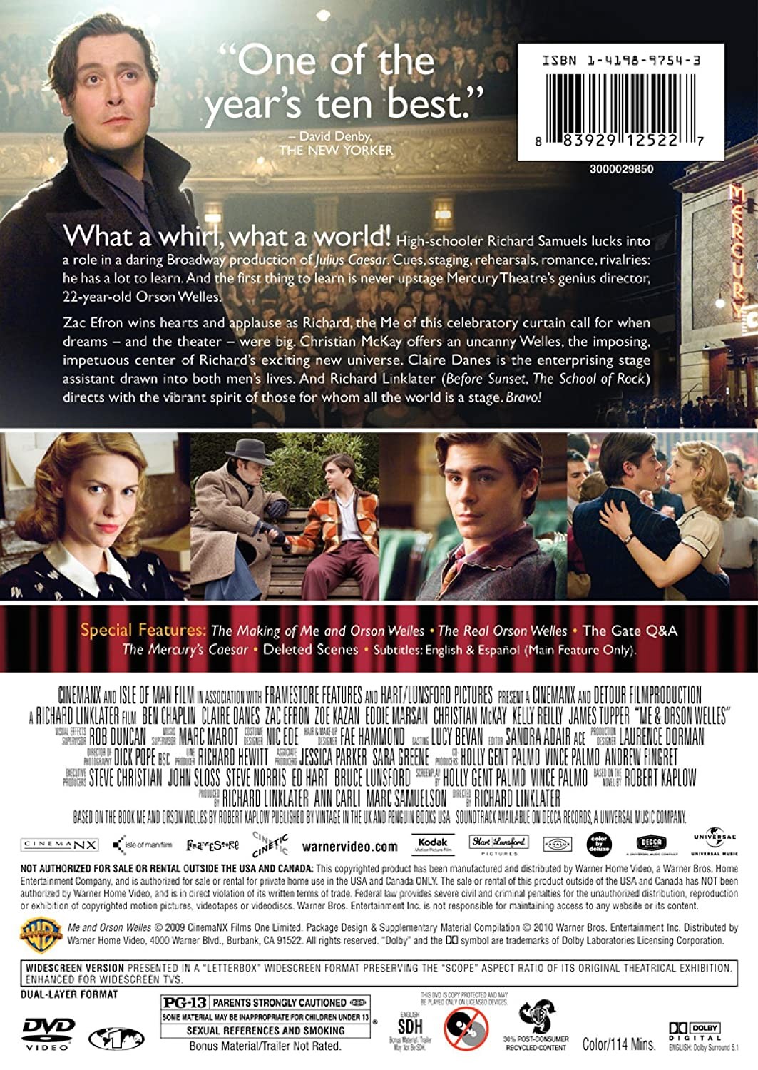 ME AND ORSON WELLES - Imagen 2