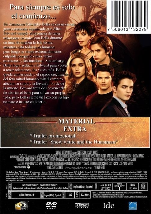 CREPUSCULO - AMANECER PARTE 1 - Imagen 2