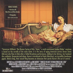 THE ROMAN SPRING OF MRS STONE