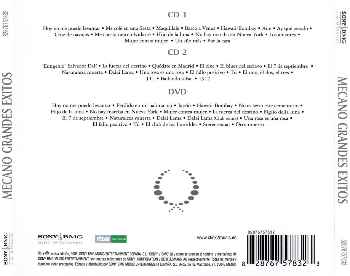MECANO - GRANDES EXITOS - Imagen 3