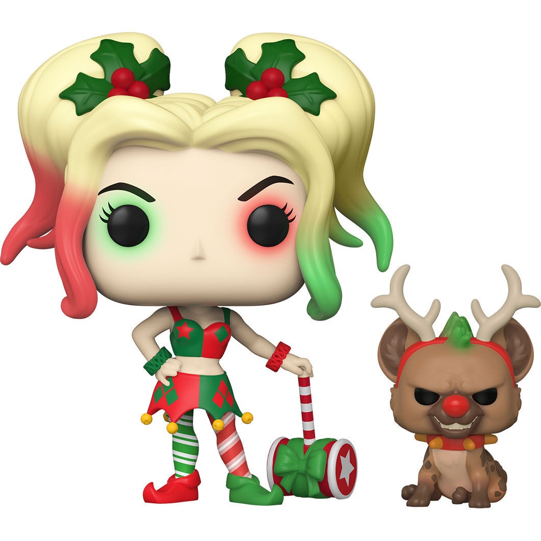 Pop! 357: DC Super Heroes Holiday - Harley Quinn with Helper - Imagen 2