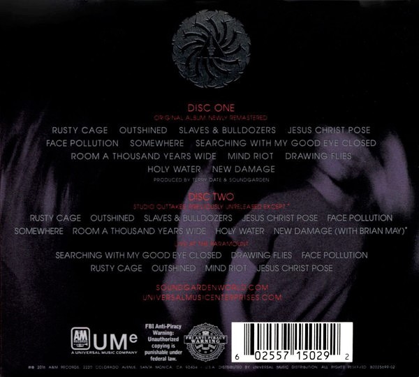 SOUNDGARDEN - BADMOTORFINGER - Imagen 2