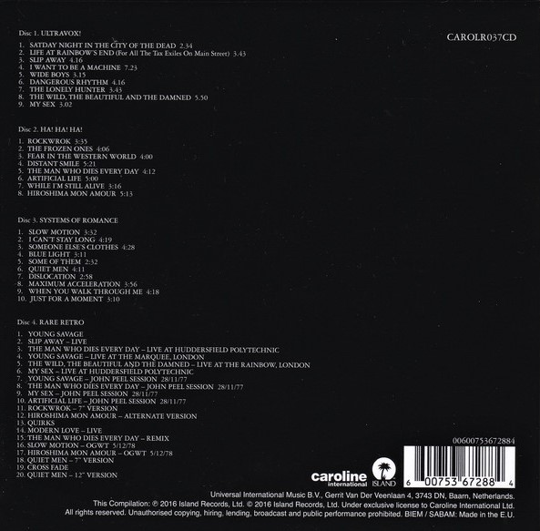 ULTRAVOX - THE ISLAND YEARS - Imagen 2