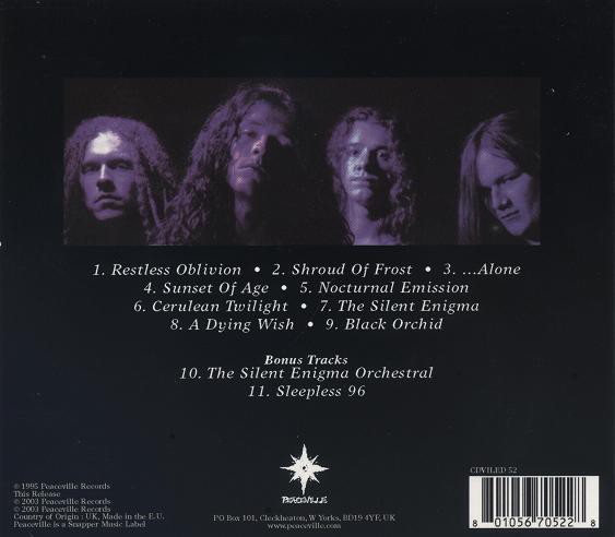 ANATHEMA - THE SILENT ENIGMA - Imagen 2