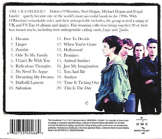 THE CRANBERRIES - DREAMS - THE COLLECTION - Imagen 3