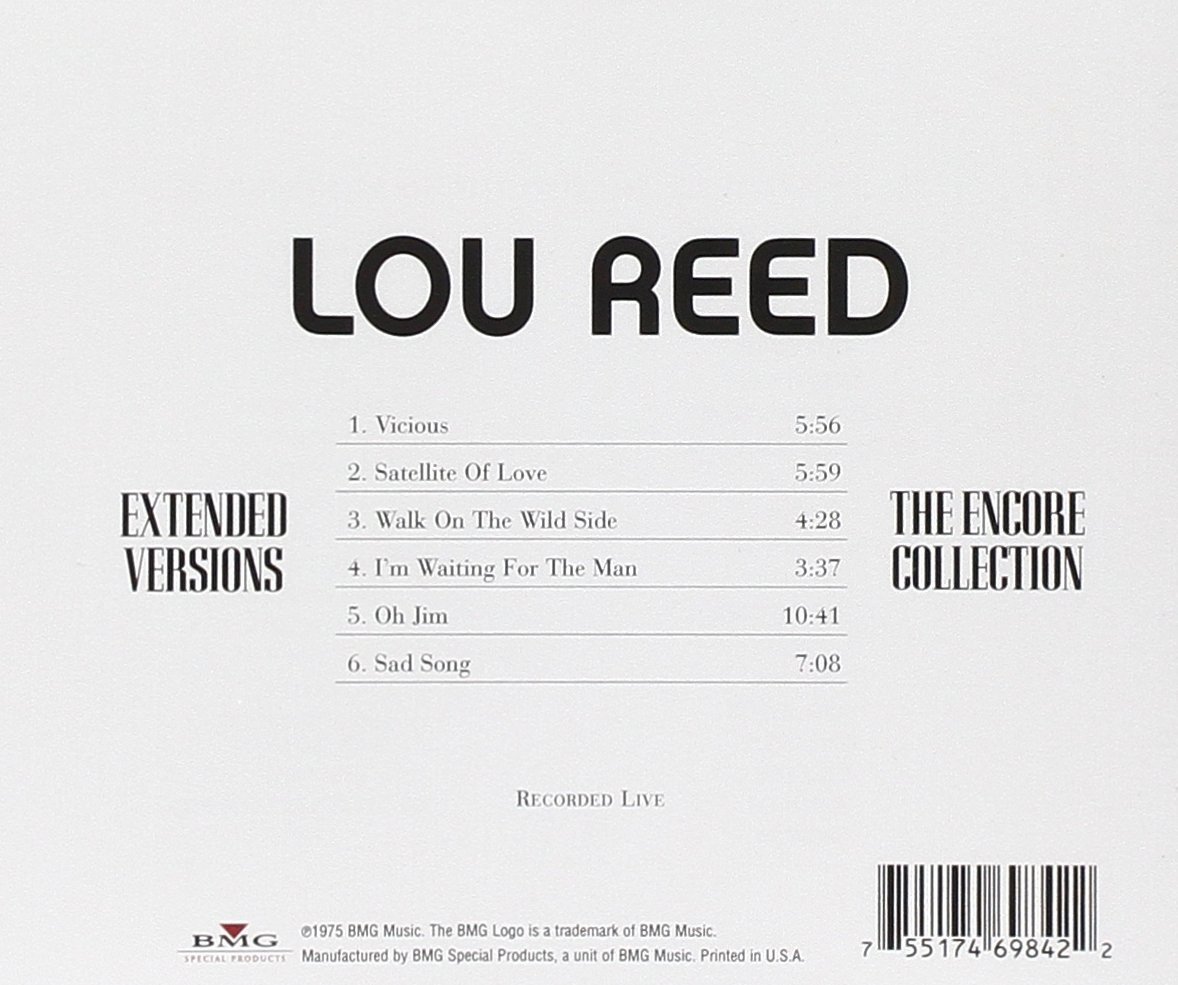LOU REED - LOU REED LIVE - EXTENDED VERSION - Imagen 2