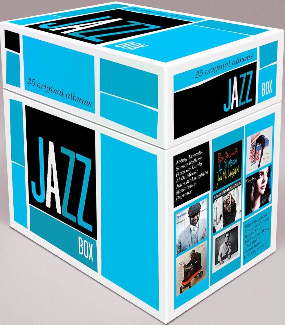 JAZZ BOX - 25 ORIGINAL ALBUMS