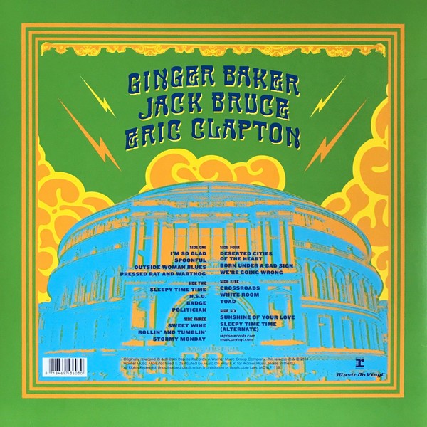 CREAM - ROYAL ALBERT HALL - LONDON - Imagen 2