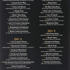 GRATEFUL DEAD - 30 TRIPS AROUND THE SUN THE DEFINITIVE LIVE STORY 1965-1995