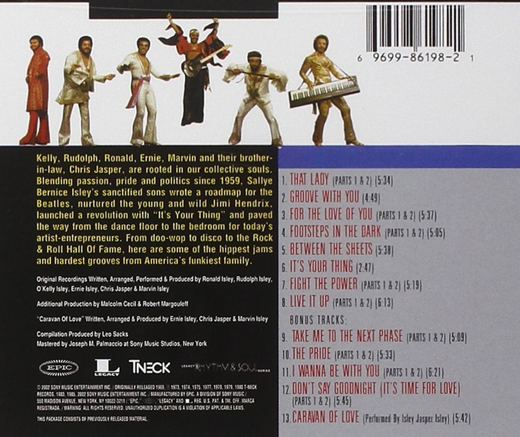 THE ISLEY BROTHERS - GREATEST HITS VOL 1 - Imagen 2