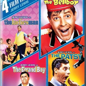 JERRY LEWIS - 4 FILM FAVORITES: THE LADIES MAN / THE BELL BOY / THE ERRAND BOY / THE PATSY