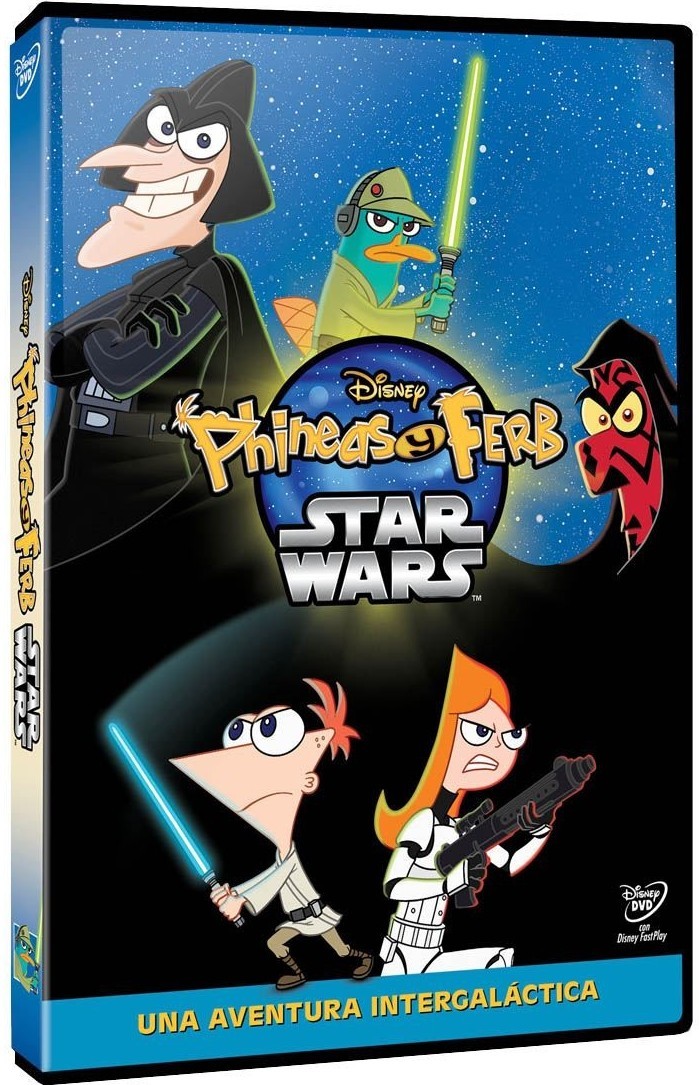 PHINEAS Y FERB - STAR WARS - UNA AVENTURA INTERGALACTICA