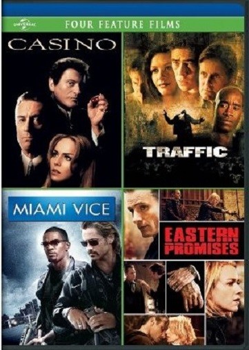 4 FILM FAVORITES: CASINO / TRAFFIC / MIAMI VICE / EASTERN PROMISES