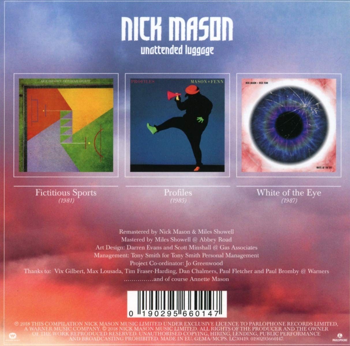 NICK MASON - UNATTENDED LUGGAGE - Imagen 2