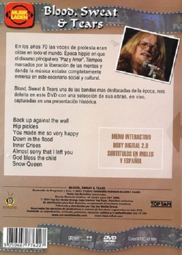 BLOOD SWEAT & TEARS - MUSIKLADEN - BLOOD SWEAT & TEARS - Imagen 2