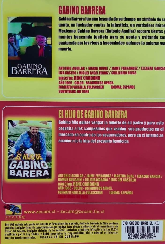 GABINO BARRERA / EL HIJO DE GABINO BARRERA - Imagen 2