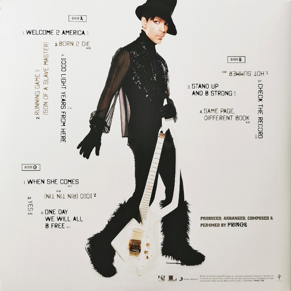 PRINCE - WELCOME 2 AMERICA - Imagen 2