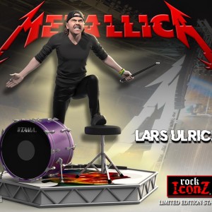 LARS ULRICH - METALLICA / ROCK ICONZ STATUE