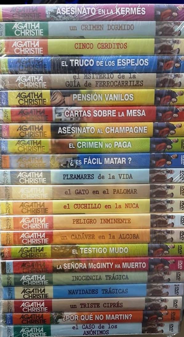 PEQUEÑOS ASESINATOS DE AGATHA CHRISTIE - LOS CASOS DE LAURENCE Y AVRIL - COLECCION COMPLETA - Imagen 2