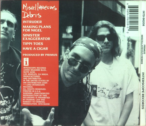 PRIMUS - MISCELLANEOUS DEBRIS - Imagen 2