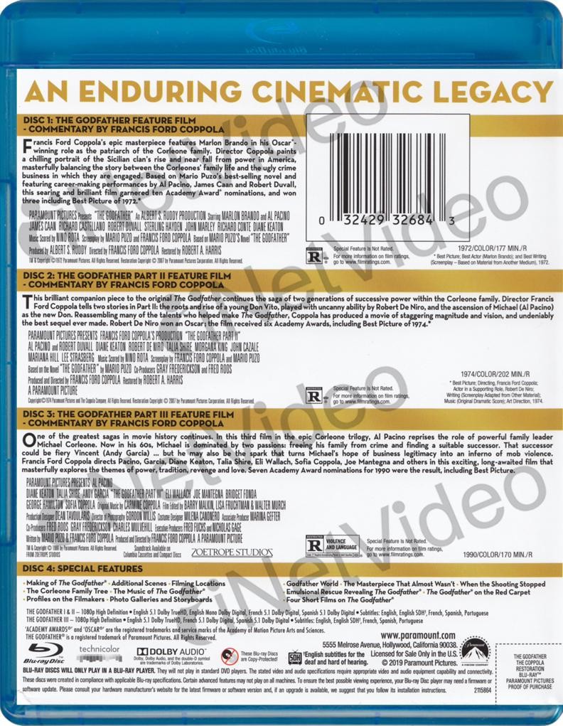 THE GODFATHER - THE COPPOLA RESTORATION - Imagen 2