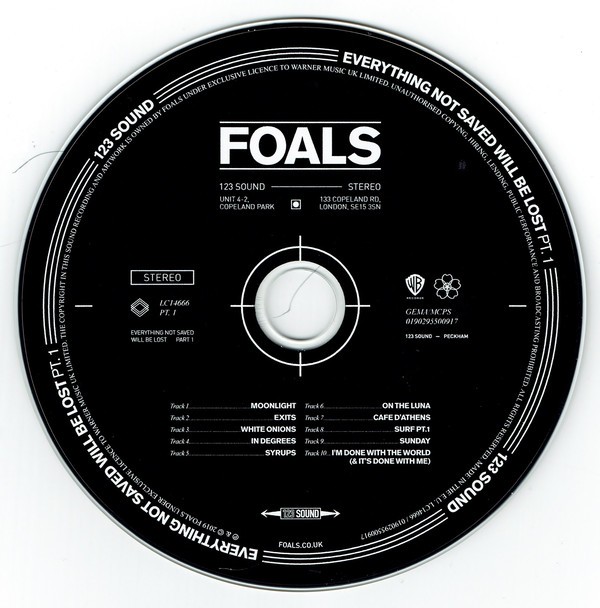 FOALS - EVERYTHING NOT SAVED WILL BE LOST - PART 1 - Imagen 2