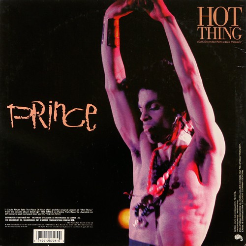 PRINCE - I COULD NEVER TAKE THE PLACE OF YOUR MAN - Imagen 3