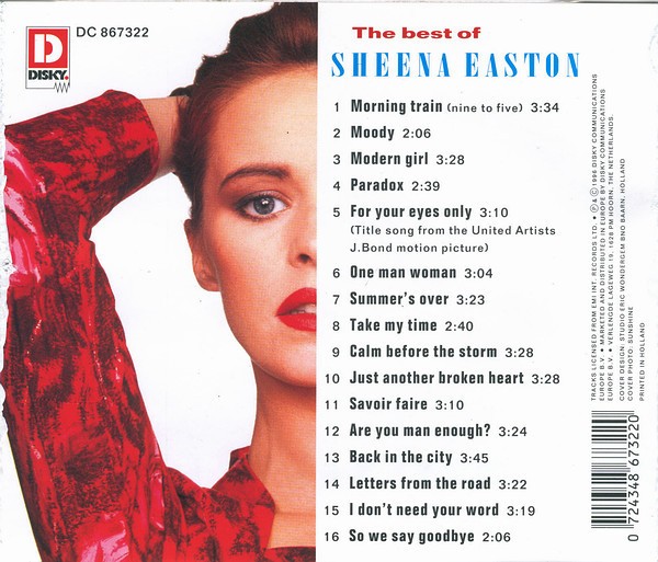 SHEENA EASTON - THE BEST OF - Imagen 2