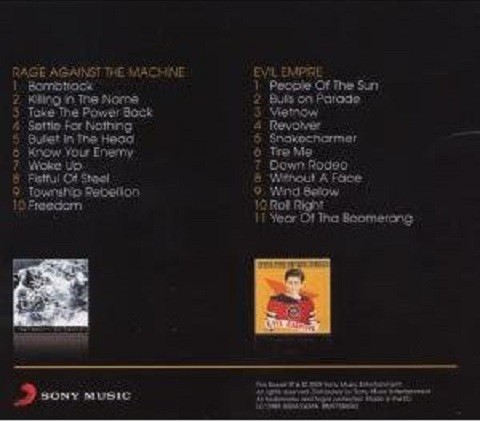 RAGE AGAINST THE MACHINE - RAGE AGAINST THE MACHINE / EVIL EMPIRE - Imagen 2