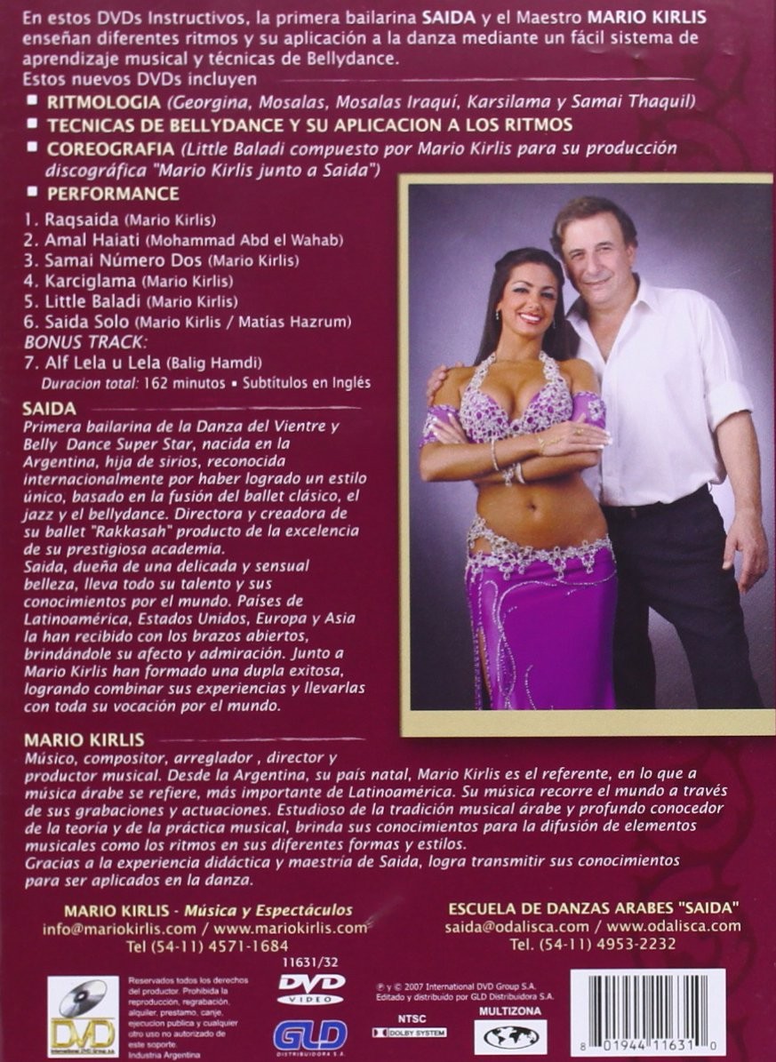 SAIDA & MARIO KIRLIS - BELLYDANCE - VOL 2 - Imagen 2