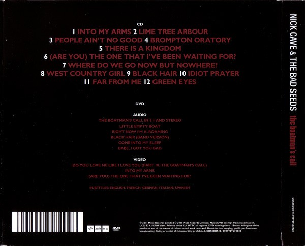 NICK CAVE & THE BAD SEEDS - THE BOATMANS CALL - Imagen 2