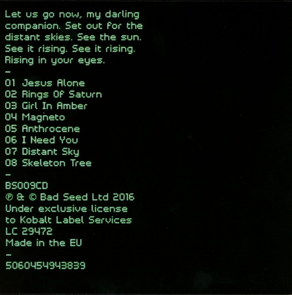 NICK CAVE & THE BAD SEEDS - SKELETON TREE - Imagen 2