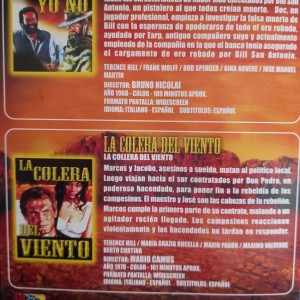 TU PERDONAS YO NO / LA COLERA DEL VIENTO