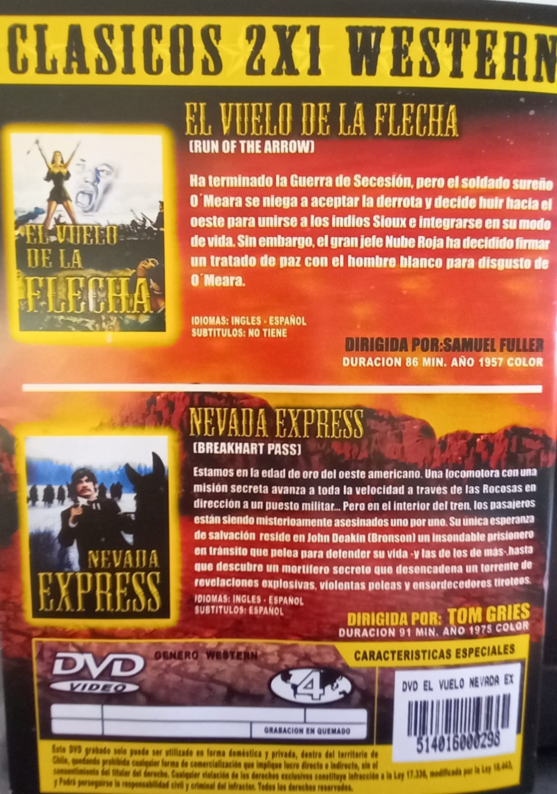 EL VUELO DE LA FLECHA / NEVADA EXPRESS