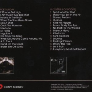 CYPRESS HILL - BLACK SUNDAY / III TEMPLES OF BLOOM