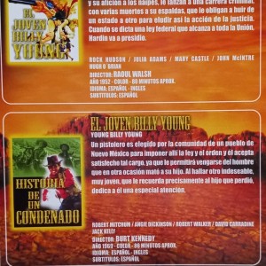 HISTORIA DE UN CONDENADO / EL JOVEN BILLY YOUNG