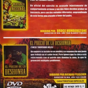 MATANZA INFERNAL / EL PRECIO DE LA DESHONRA
