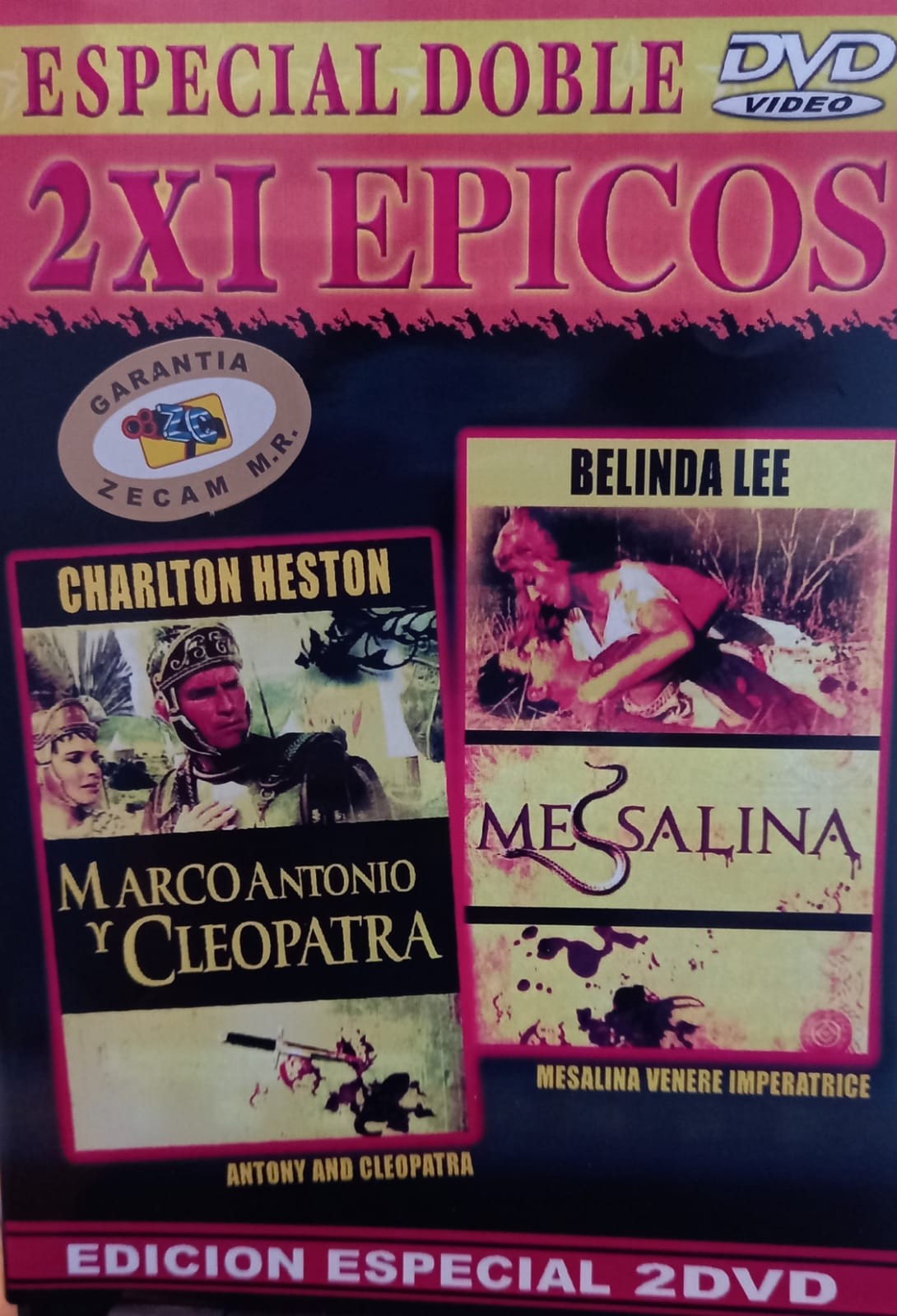 MARCO ANTONIO Y CLEOPATRA / MESSALINA