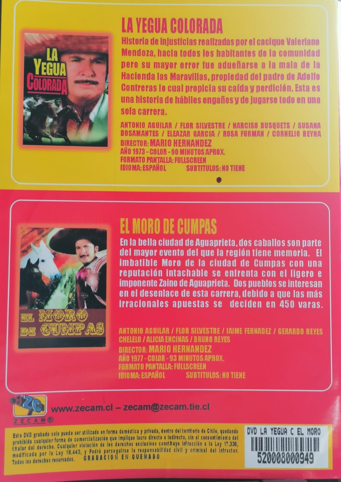 LA YEGUA COLORADA / EL MORO DE CUMPAS - Imagen 2