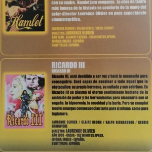 HAMLET / RICARDO III