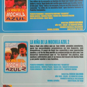 LA NIÑA DE LA MOCHILA AZUL 1- 2