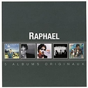 RAPHAEL - 5 ALBUMS ORIGINAUX