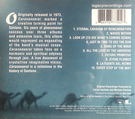 SANTANA - CARAVANSERAI - Imagen 2