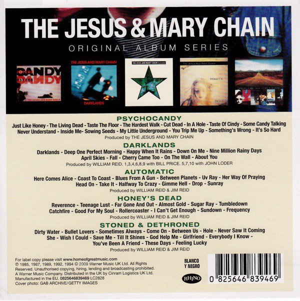 THE JESUS & MARY CHAIN - ORIGINAL ALBUM SERIES - Imagen 2